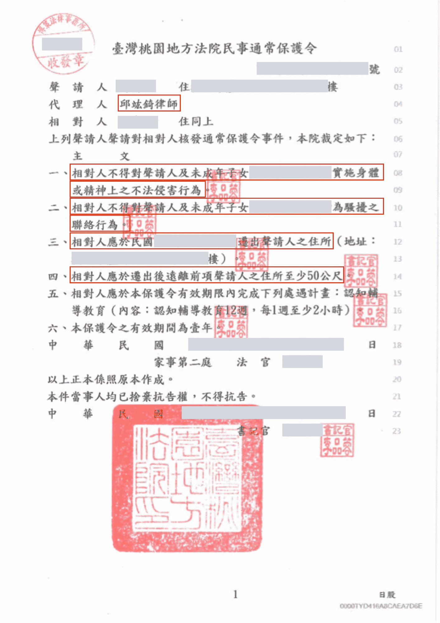 破解家暴恐懼！邱竑錡律師協助當事人聲請保護令，命相對人限期遷出住所－訴研