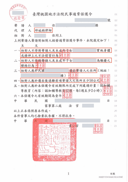 破解家暴恐懼！邱竑錡律師協助當事人聲請保護令，命相對人限期遷出住所－訴研