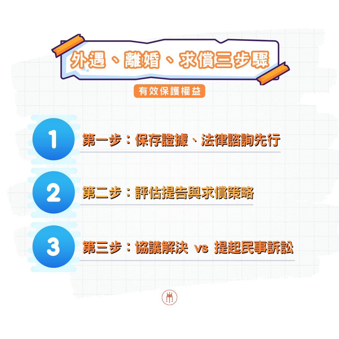 外遇三步驟